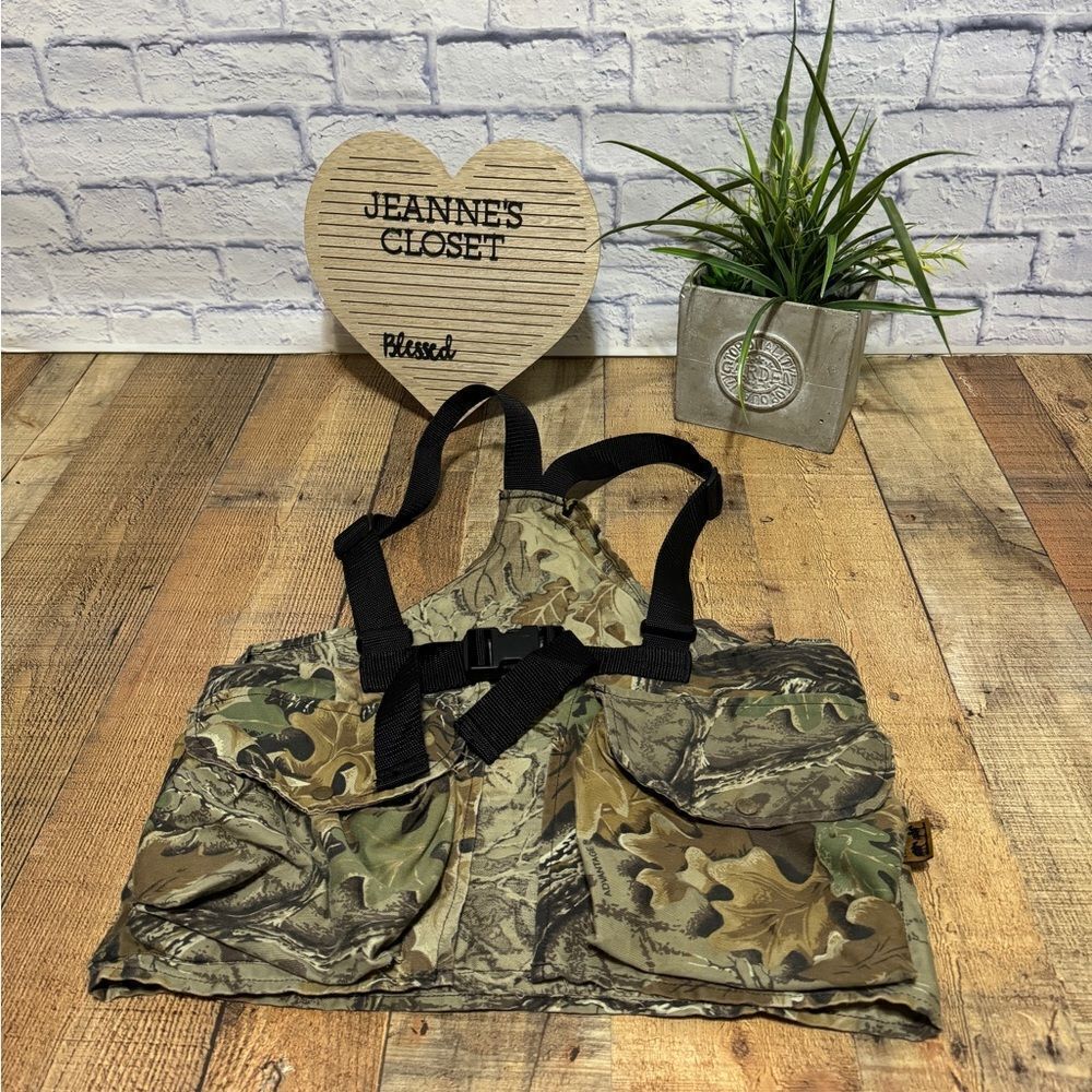 Advantage Timber FieldLine Camo Game Vest Pouch Pockets